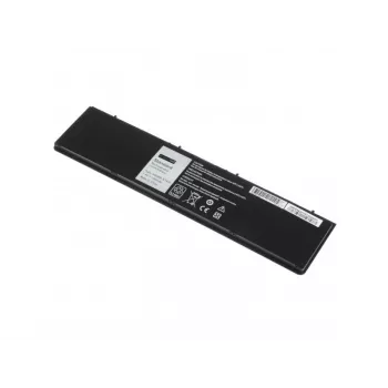 Baterija Green Cell DE93, skirta DELL Latitude E7440, Li‑Ion 7,4V 4500mAh, 4 elementai, juoda