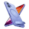 Apsauginis dėklas telefonui Torras Pstand Series iPhone 16 — Mėlyna, plonas su integruotu stoveliu