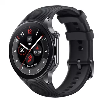 OnePlus Watch 2 46 mm išmanusis laikrodis su fluoroelastomeriniu dirželiu