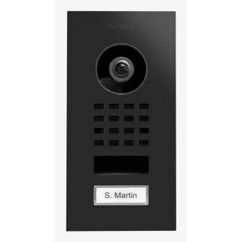 IP vaizdo domofonas DoorBird D1101V nerūdijančio plieno V2A po paviršiumi, IP domofonas, PoE
