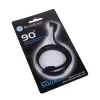 SilverStone SATA III kabelis 50 cm kampuotas / tiesus – juodas pintas