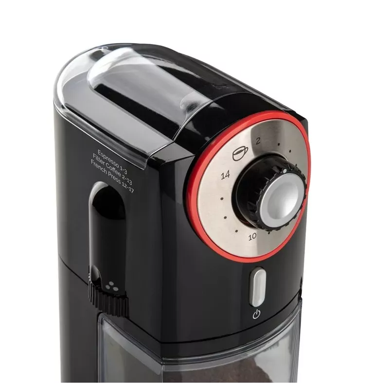 Kavamalė ETA Perfetto ETA006890000 – 100 W, 200 g talpa, iki 14 puodelių, juoda