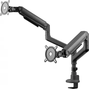 Universalus sunkiosios apkrovos monitoriaus laikiklis DM 5210 Dual Heavy Duty, Monitor Mount juodas, 43 - 127 cm (17 - 50) monitoriams