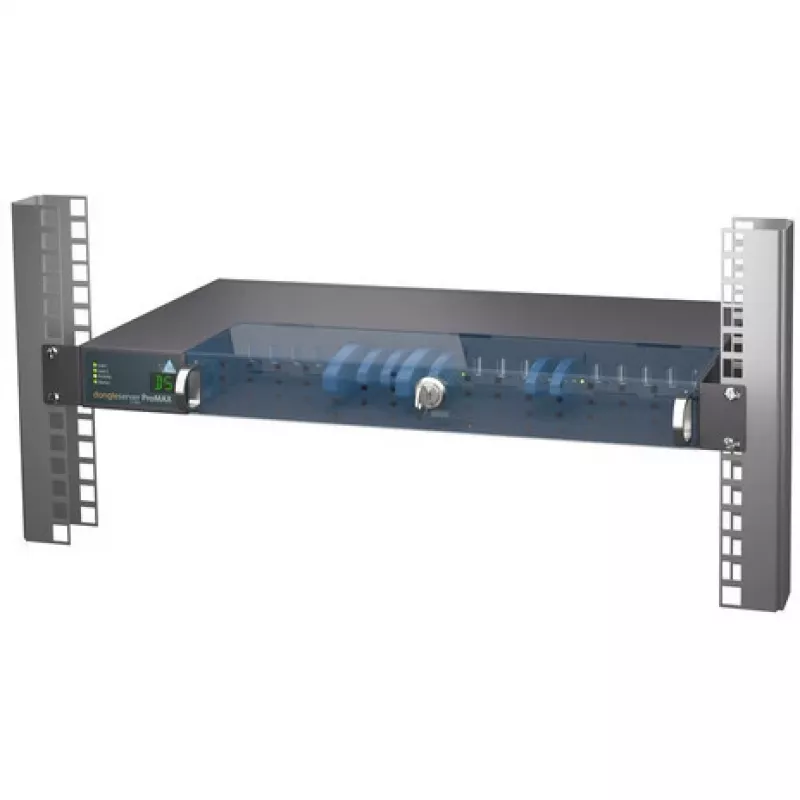 SEH dongleserver ProMAX tinklinis raktų serveris Ethernet LAN juoda mėlyna