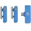 Belaidis lavalier mikrofonas Rode Wireless Micro — mėlynas (WIMICROCBLU)