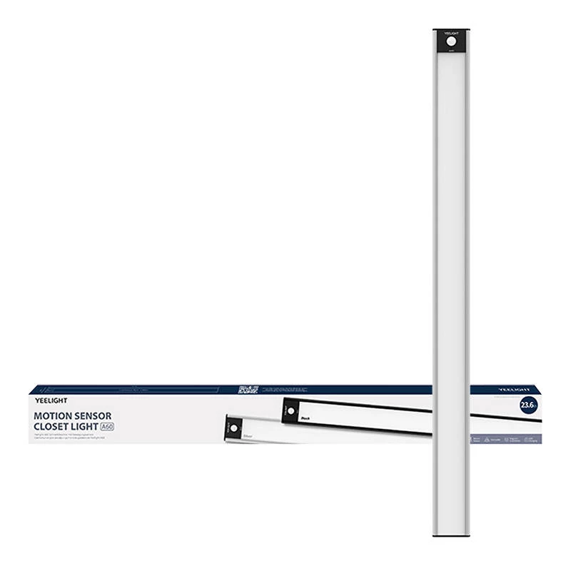 Yeelight spintos šviesos jutiklis YLCG006 LED judesio jutiklio spintos lemputė 60 cm 2700K (sidabrinė)