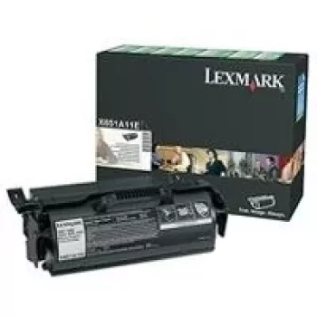 Lexmark Toner X651A11E - Juoda - Išeiga: 7.000 puslapių