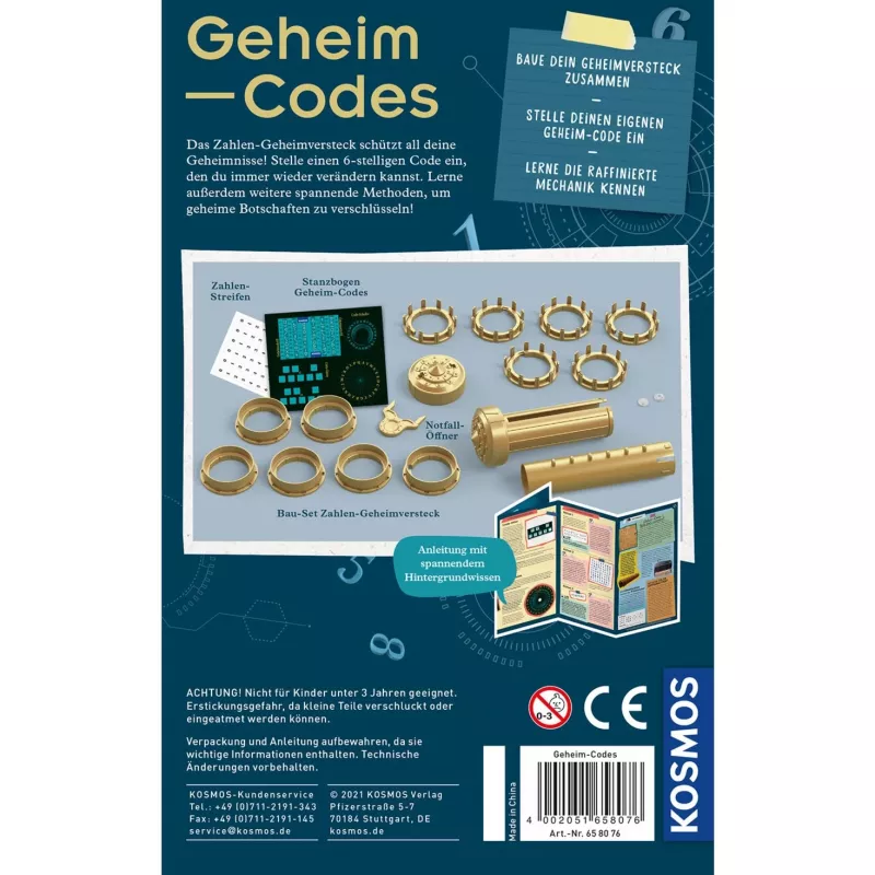 Geheim-Codes Detektyvų rinkinys
