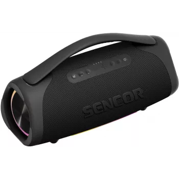Nešiojamas garsiakalbis SENCOR RESONEXMAXI, 100 W, IPX7, 10 000 mAh, Bluetooth 5.3, USB-C