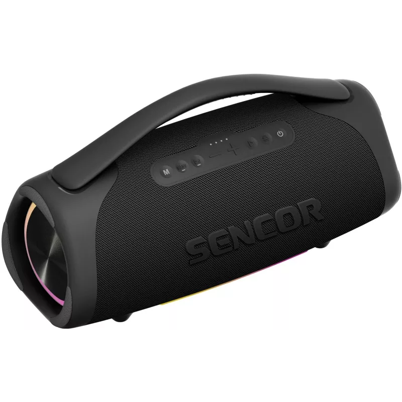Nešiojamas garsiakalbis SENCOR RESONEXMAXI, 100 W, IPX7, 10 000 mAh, Bluetooth 5.3, USB-C