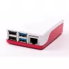 ALLNET Raspberry Pi 4 aksesuaras - Oficialus korpusas raudonai baltas, skirtas 4 modeliui
