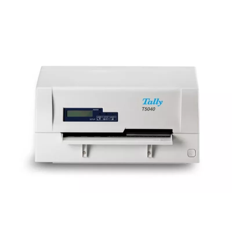 Taškinis spausdintuvas Tally Dascom 043 802 — 24 adatos, 360 x 360 DPI, iki 600 simbolių per sekundę, Ethernet/USB/RS-232C/Parallel