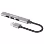 Manhattan USB-A 4 prievadų šakotuvas, 1x USB 3.2 Gen1, 3x USB 2.0, aliuminis