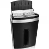 Popieriaus smulkintuvas Peach PS600-10, mikro pjūvis, 63 dB, juodas/sidabrinis