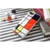 Apsauginis dėklas iKins Apple iPhone 8 / 7 Mondrian White