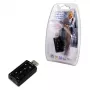 Išorinė USB garso plokštė LOGILINK UA0078, 7.1 kanalų, USB sąsaja, kompaktiška 124×194×34 mm, 80 g