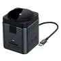 Dokavimo stotelė BlitzWolf BW-TH17 9-in-1 su 15W belaidžiu įkrovikliu — USB-C, HDMI, PD prievadai