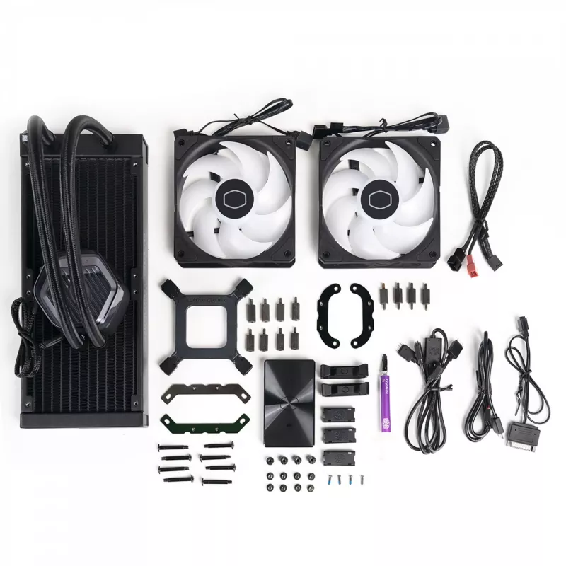 COOLER MASTER MasterLiquid MLX-D24M 240 mm ARGB skystinis CPU aušintuvas