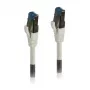 Patch kabelis RJ45 CAT6A 500MHz 0,15m baltas S-STP (S/FTP) TPE/LSZH Superflex AWG26 Syner