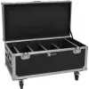 Roadinger transportinis dėklas 4× AKKU Multiflood IP 8×10W RGBW Wash