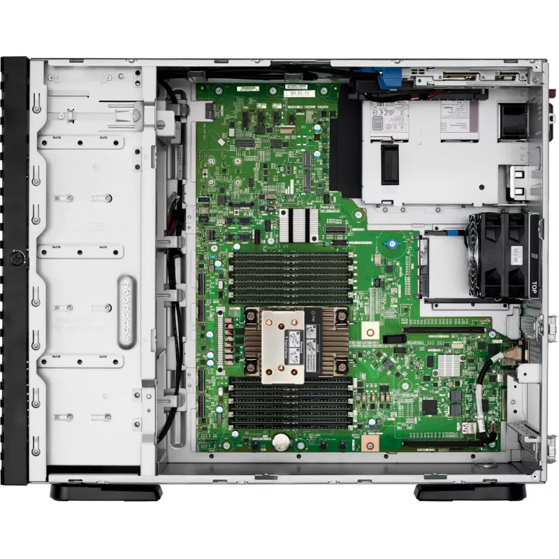 HPE ProLiant ML110 Gen11 serveris 4510 12 branduolių 1p 64gb-r MR408i-o 8sff 2x480gb SSD 2x1000w Rps Eu