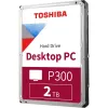 Kietasis diskas Toshiba P300 2TB 3,5 colio SATA 5400 aps./min.