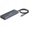 DeLOCK 63410 USB 3.2 Gen 1 Type-C USB centras 5000 Mbit/s mėlynas