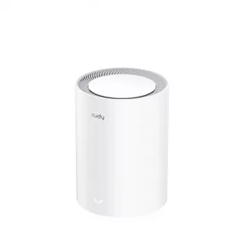 Cudy M3600 belaidžio tinklo rinkinys (mesh) dviejų juostų Wi‑Fi 7 (802.11be), 2882 Mbps, 3x LAN, 4 vidinės antenos, baltas