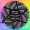 Ventiliatorius Thermaltake TOUGHFAN 12 RGB 12 cm Baltas 500-2000 RPM