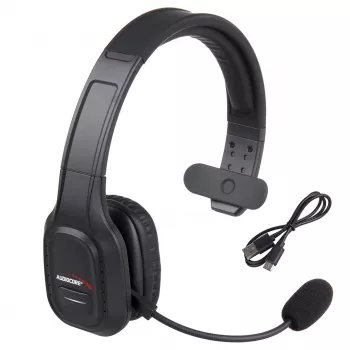 Audiocore 74452 Belaidės ausinės su triukšmo slopinimo mikrofonu, skirtos skambučių centrui ir biurui
