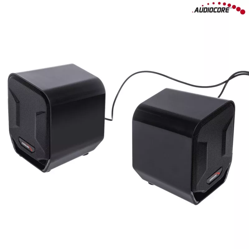 Garsiakalbis Audiocore AC865 2 krypčių, laidinis, 2.0 kanalų, 3 W, juodas