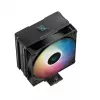 DeepCool AG400 Digital BK ARGB procesoriaus aušintuvas 12 cm juodas 1 vnt.