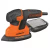 Šlifuoklis Black & Decker KA2500K-QS, 120 W, 2 mm orbita, 135×95 mm lapas, 230 V, 2 m laidas
