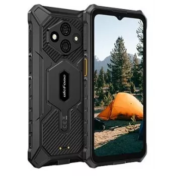 Atsparus išmanusis telefonas UleFone RugKing 3 Pro – 6,56 colio (16,7 cm) HD+, Unisoc T7250 1,6 GHz, 8 GB RAM, 128 GB, 48 MP dviguba, 5700 mAh, Dual SIM, USB-C, Juodas