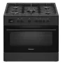 Ravanson KWGE-K90 Cheff Modern Black dujinė ir elektrinė viryklė (juoda)