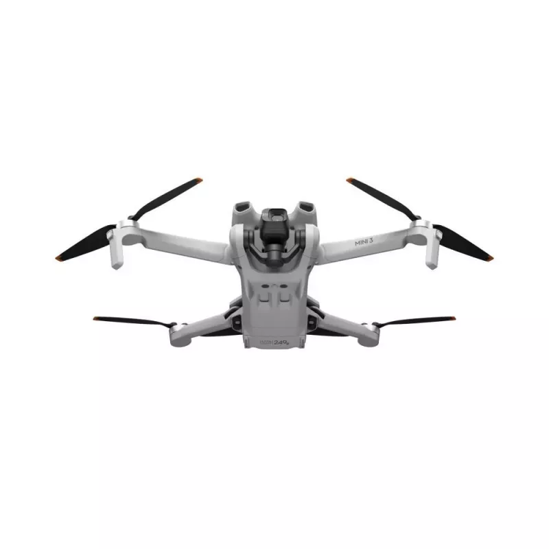 Kvadrakopteris DJI Mini 3 Fly More Combo – 4 rotoriai, 12 MP 4K kamera, 10 000 m nuotolis, 10,55 m/s greitis, 2453 mAh baterija, 0,248 kg, pilka