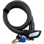 FISCHER 85903 plieninis kabelio spyna – 850 mm juoda apsauginė kabelio spyna