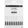 COPIC Multiliner Color Spalvotas plonas rašiklis 0,3 mm, 10 vnt. (22075620)