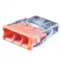 Hismart EL240401 universalus laidų jungiklis, 3x 0,5-2,5 mm², 24 A, 450 V, 100 vnt.