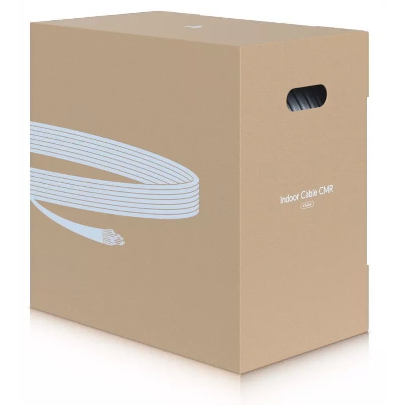 Tinklo kabelis UBIQUITI Cat6a U/UTP (UTP) Baltas 305 m — modelis UACC-Cable-C6A-CMR