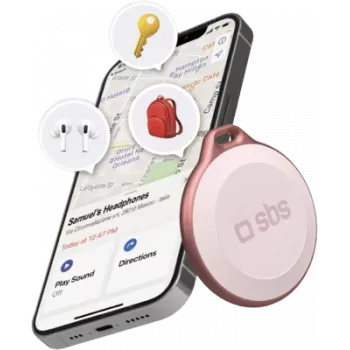 Finder SBS TEFINDBTAPP daiktų ieškiklis rožinis CR2032