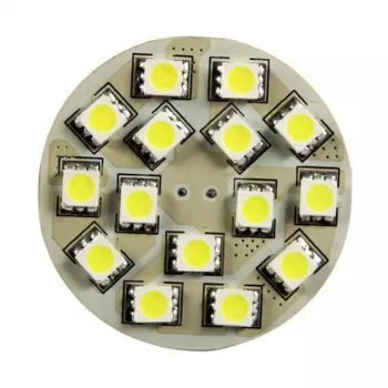 Synergy 21 LED Retrofit G4 15x SMD šiltai balta, kaiščiai gale