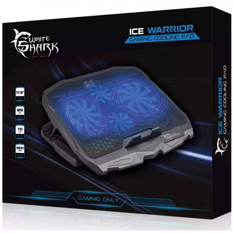Aušinimo stovas White Shark Ice Warrior 43,9 cm (17,3 colio)