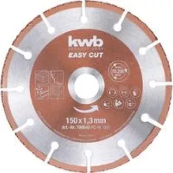 Pjovimo diskas su karbido dantimis KWB EASY CUT Universal 15 cm