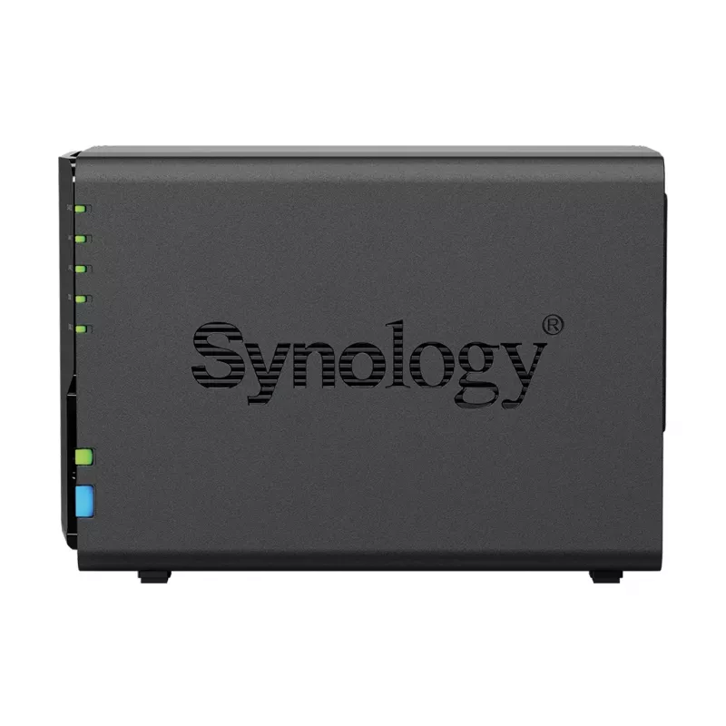 Synology DS225+ 2 Bay NAS stalinis kompiuteris Intel® Celeron® J4125 2 GB DDR4 Synology DSM juodas