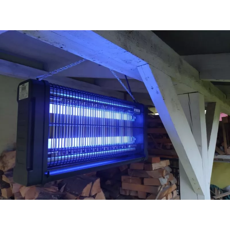 Insekticidinė lempa NOVEEN IKN30 Juoda — UV šviesa, energiją taupanti, vidaus vabzdžių kontrolė