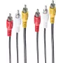 Vaizdo kabelio adapteris ShiverPeaks BS90024-10 10 m 3 x RCA