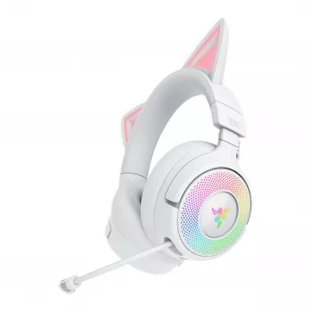 Belaidės ausinės žaidimams Razer Kraken Kitty V3 Pro