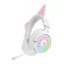 Belaidės ausinės žaidimams Razer Kraken Kitty V3 Pro