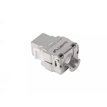Keystone modulis RJ45 - LSA FTP kat.5e 180 laipsnių į montavimo dėžutę